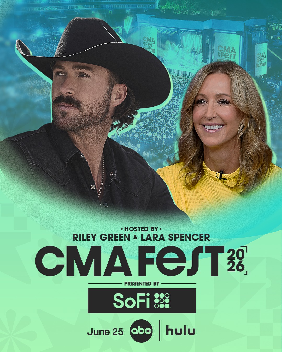 CMA Fest 2027 live concert poster